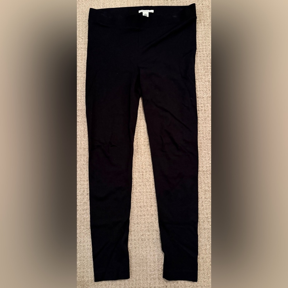 Kenneth Cole New York Black Leggings Stretch Pull On Pants m medium